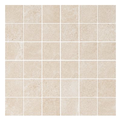 motley limestone look porcelain mosaic tile 2x2 Slate Grey