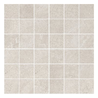 motley limestone look porcelain mosaic tile 2x2 