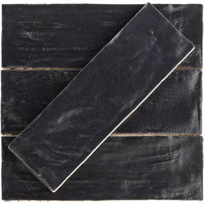 myorka black subway tiles 2x8