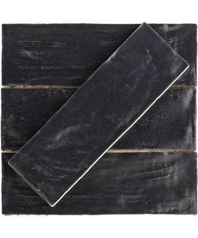 myorka black subway tiles 2x8