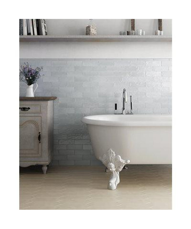 myorka blue subway tile 2x8 wall