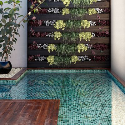 nature matte squares glass mosaic tile 