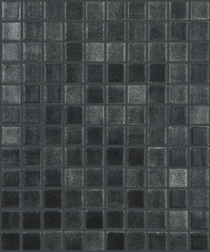 niebla squares glass mosaic 1x1 niebla negro