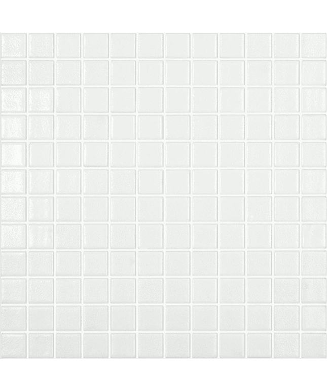 niebla squares glass mosaic 1x1 niebla blanco