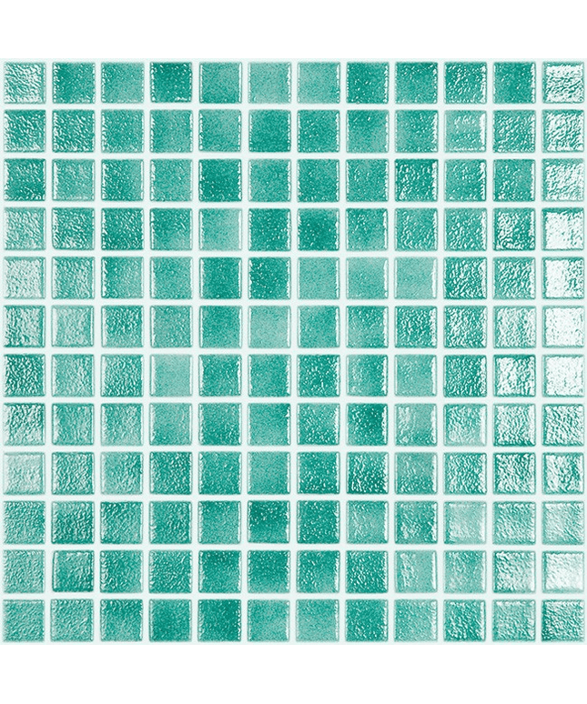 niebla squares glass mosaic 1x1 niebla verde turquesa