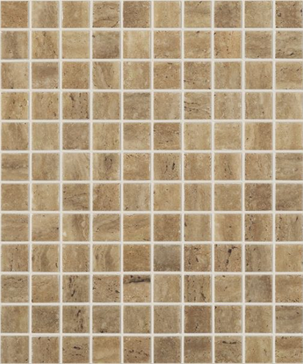 stone travertino squares glass mosaic 1x1 blend stone travertino squares