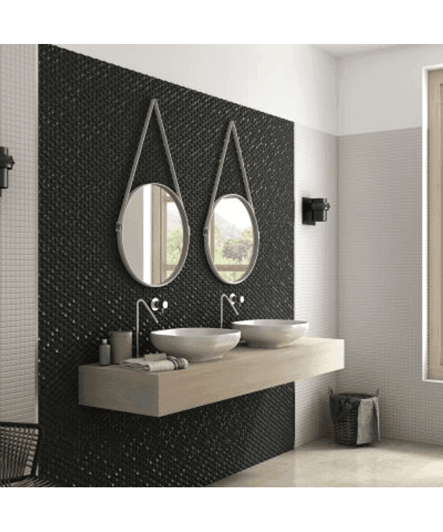 nordic 3d hexagon glass mosaic 1 4x1 4 