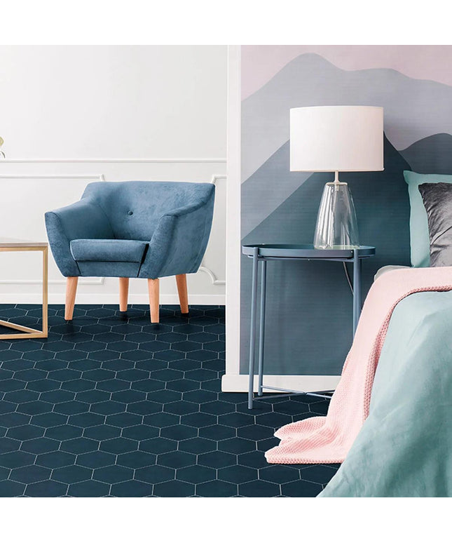 ocean-blue-hex-porcelaintile-5x6-floor