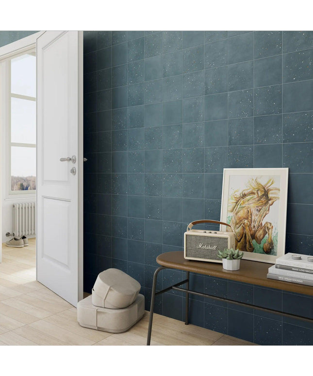 stardust pebbles porcelain tile 6x6 Pebbles Teal