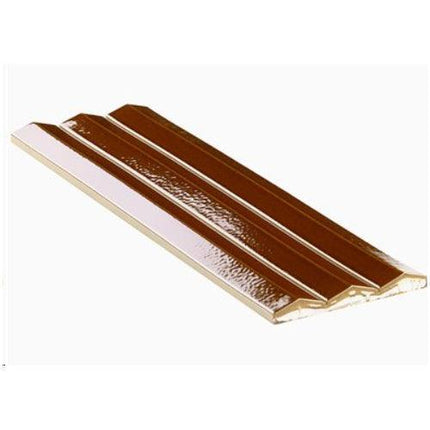 accordion fluted porcelain 3d tile polished 5x16 Fluted Blanco White