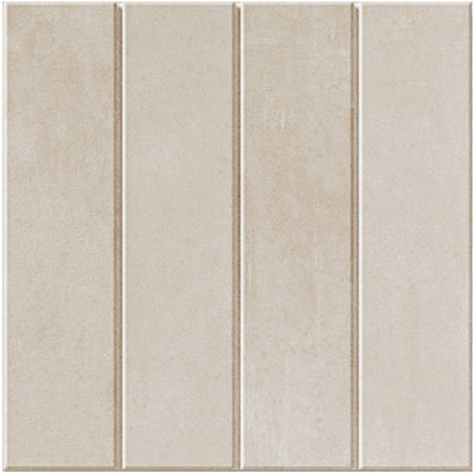 raster porcelain tile lines matte 6x6 