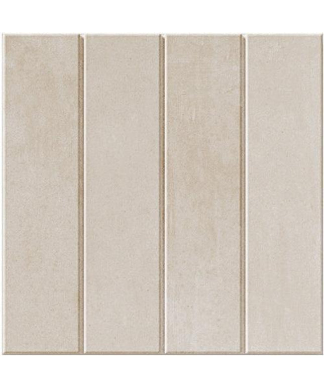 raster porcelain tile lines matte 6x6 