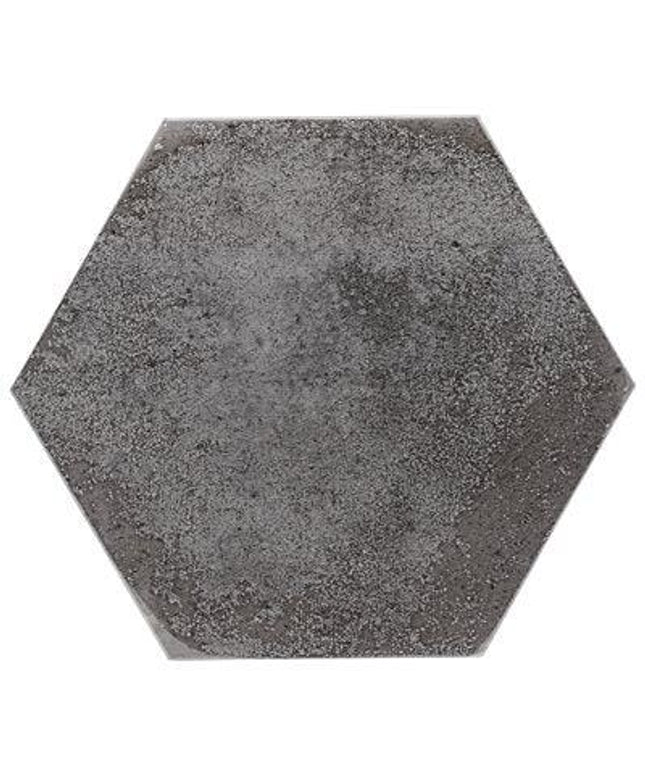 oken antracite 9x10 tile hexagon