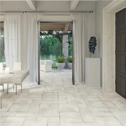 caruso travertine look porcelain tile matte 12x24 