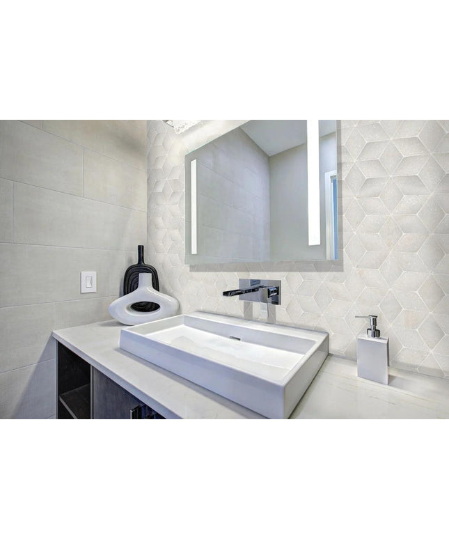 paragon hex bathroom tile
