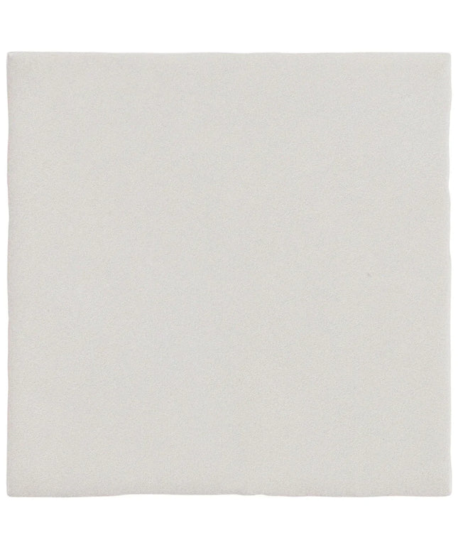 Plain white tile on a white background