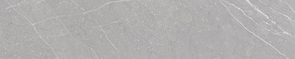 Rectangular grey tile with subtle white veining, ideal for floors, backsplash, or showers