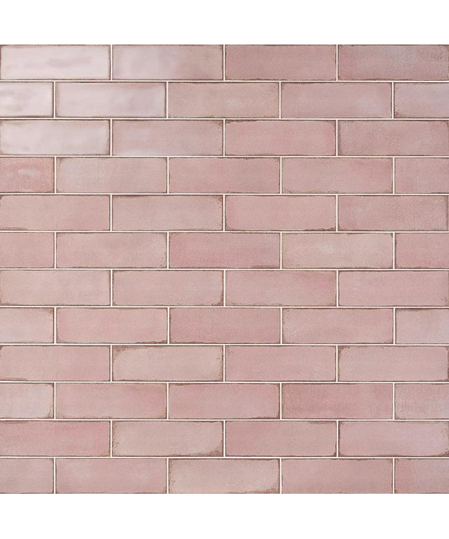 pink rose 4x12 wall tiles