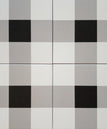 Plaid White and Black