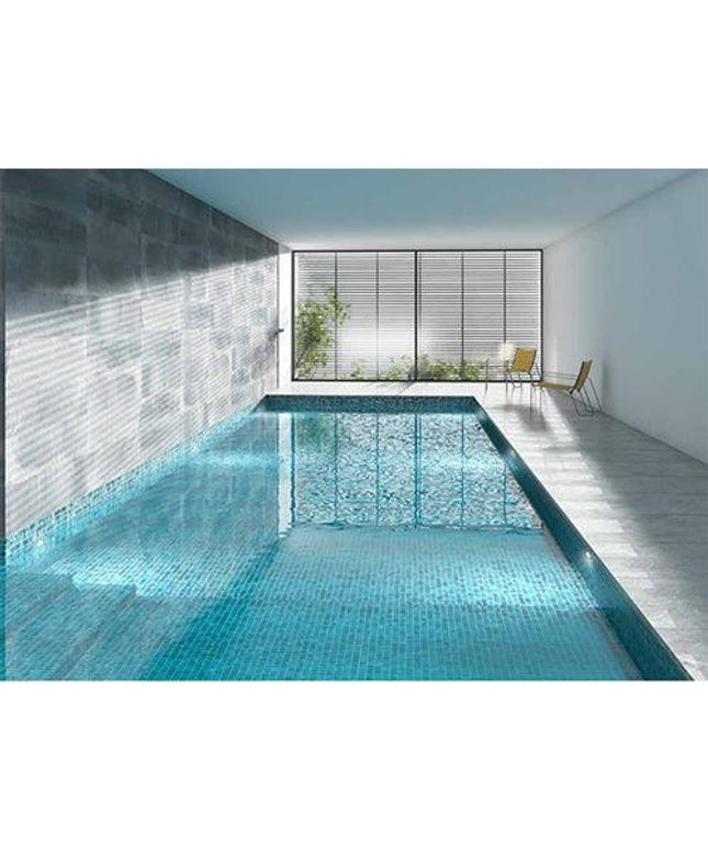 estelar squares glass mosaic tile 1x1 gold squares
