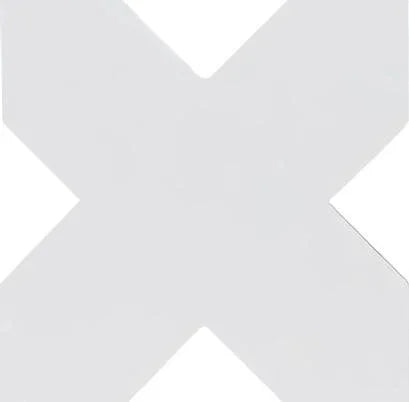A light gray X-shaped graphic on a white background, functioning as a placeholder or missing image indicator.