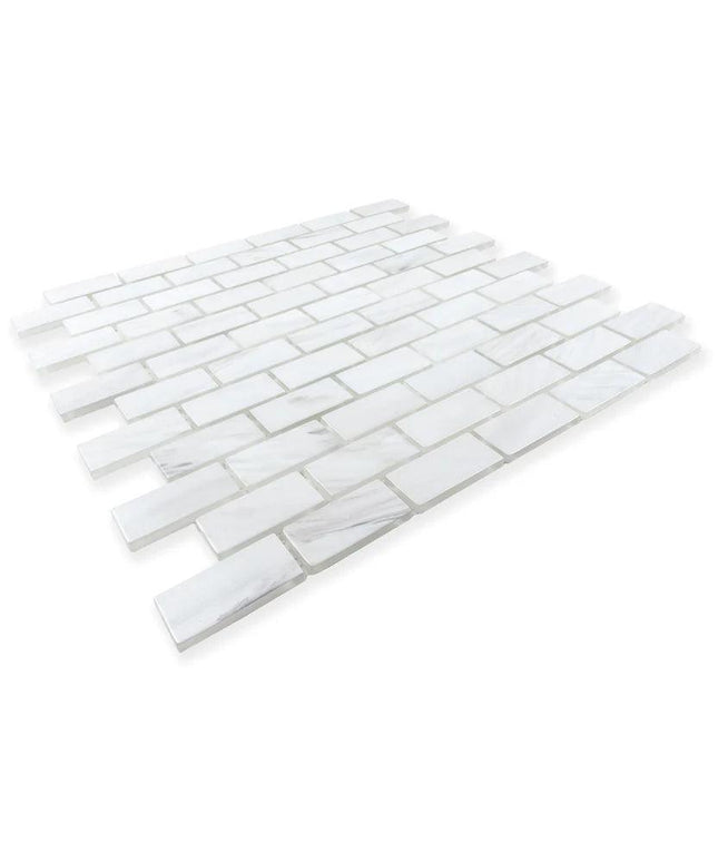rainwashed satin offset tile 1x2