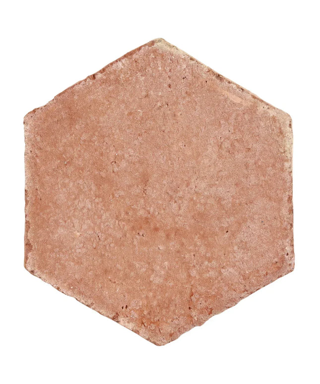 Terracotta Clay Presealed Hexagon Tile Matte 4"