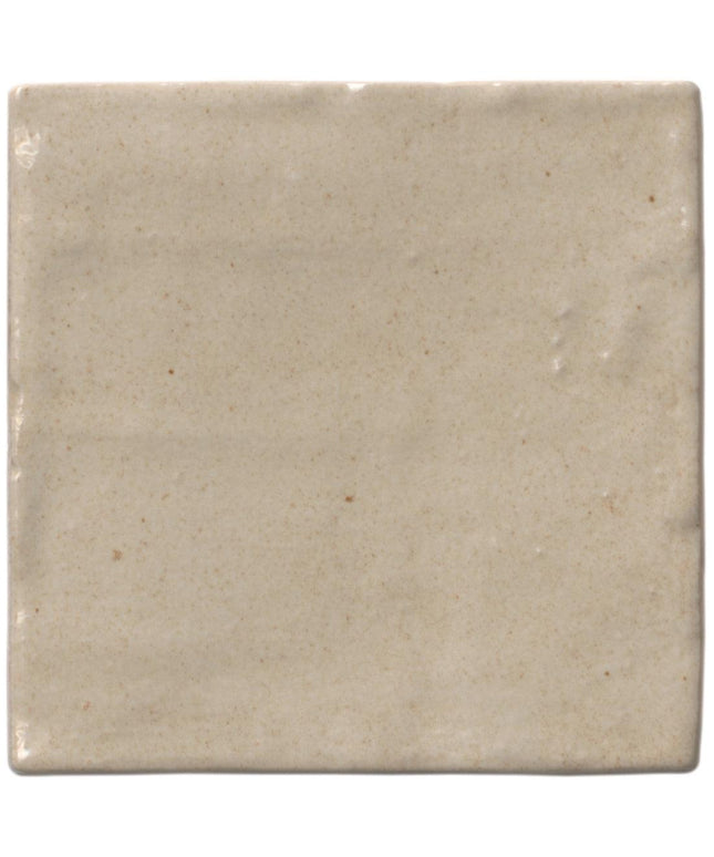 Riad Sand Ceramic Tile Glossy 4x4