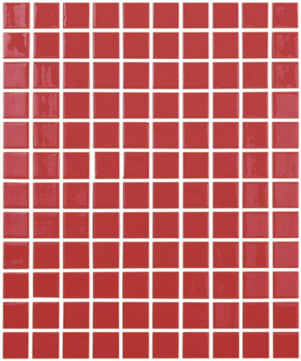 anti slip squares glass mosaic 1x1 Anti Slip rojo