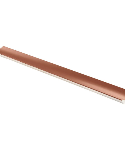 Cotto fluted column tile in a warm terracotta tone, ideal for kitchen backsplash or bathroom decor.
