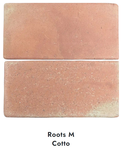 roots porcelain field tile matte 4 3x8 6 Cotto