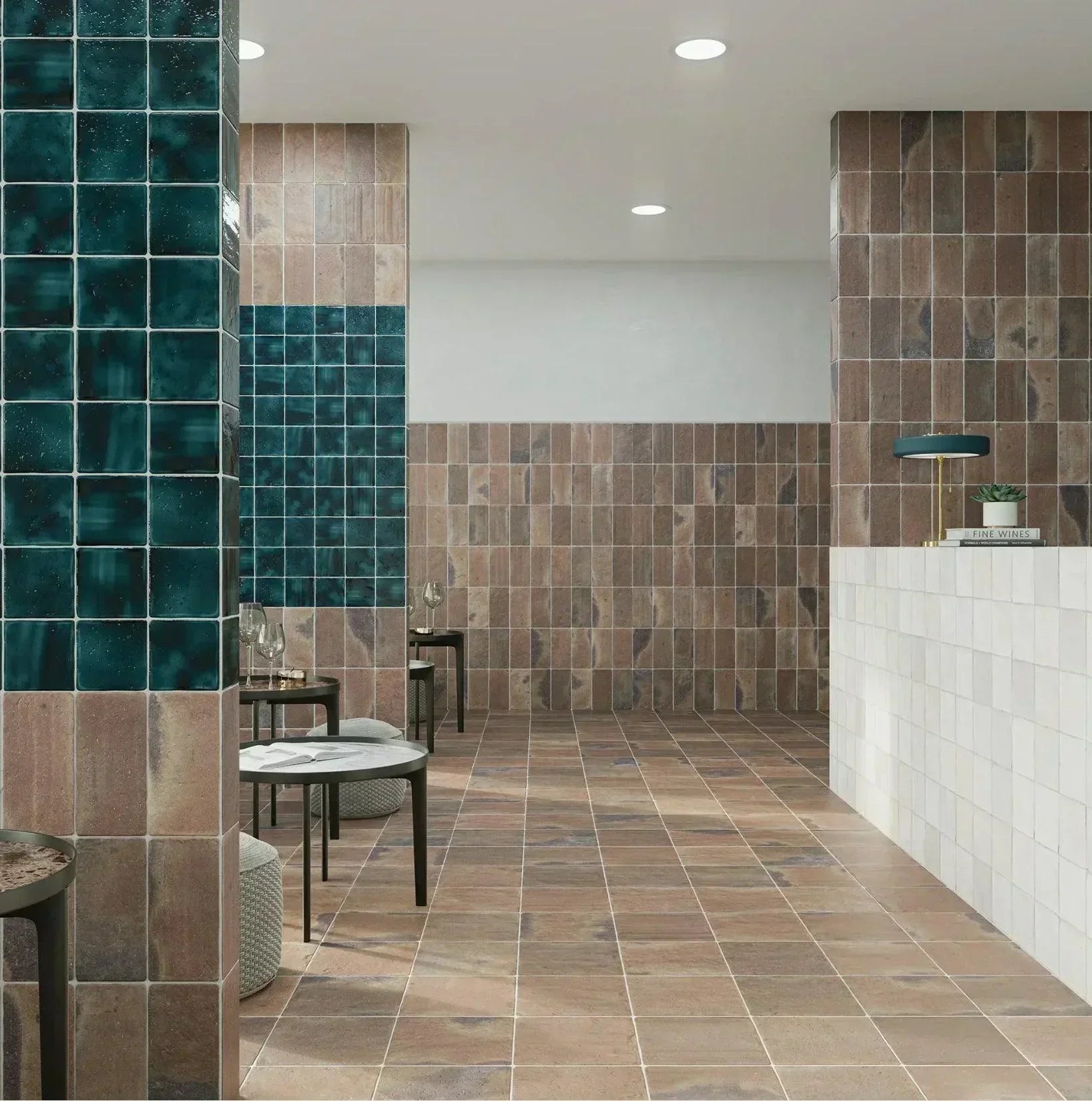 Roots Porcelain Tile Matte 4.3x8.6 field tile wall tile