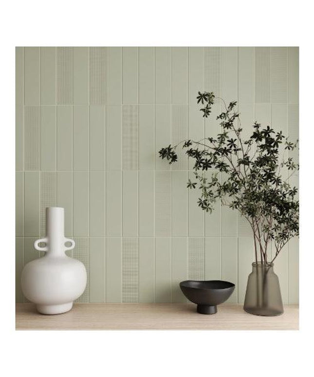 texiture pattern mix ceramic glossy 2 5x10 Texiture Pattern Mix Bronze