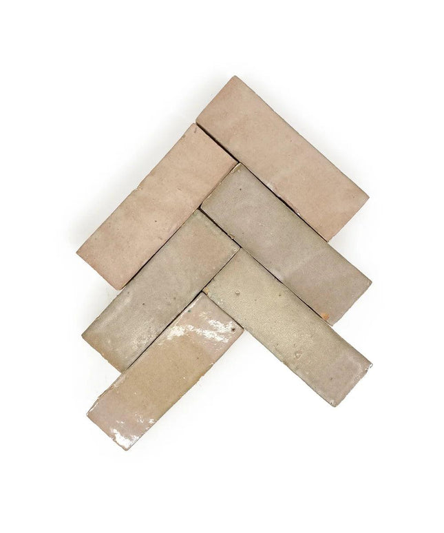 sahara rose 2x6 subway wall tile