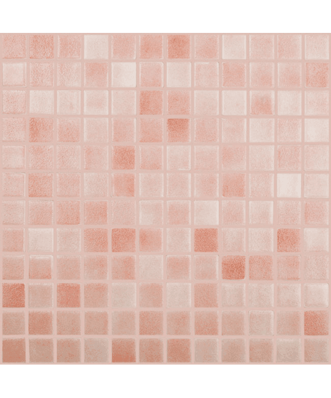 niebla squares glass mosaic 1x1 niebla salmon