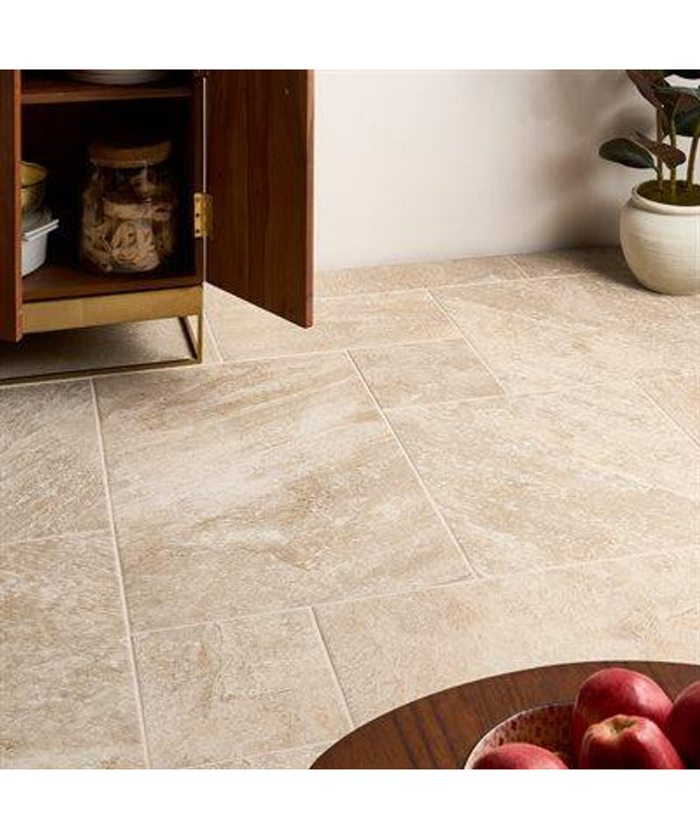 sand beige floor tiles french pattern