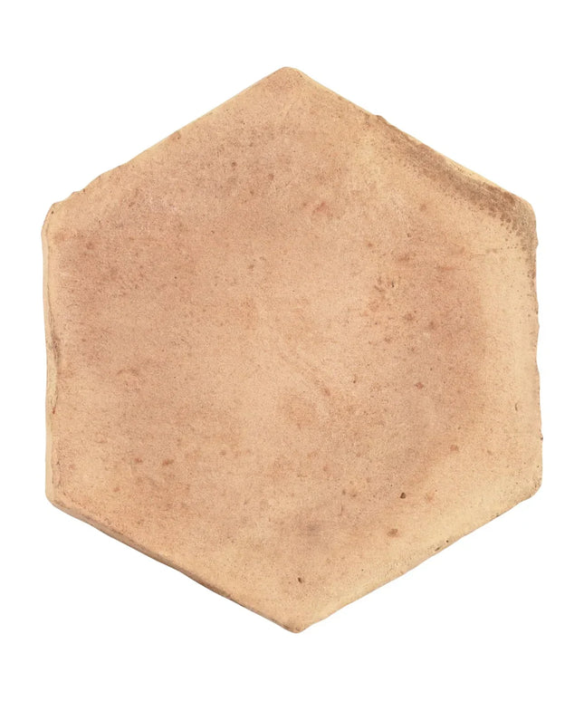 Terracotta Clay Presealed Hexagon Tile Matte 4"
