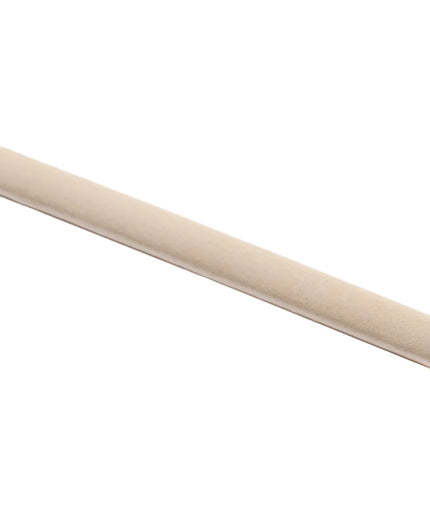 Beige sand bullnose tile trim for bathroom, shower, or backsplash edging