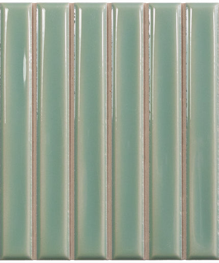 sweet bars ceramic gloss tile 5x10 Royal Green