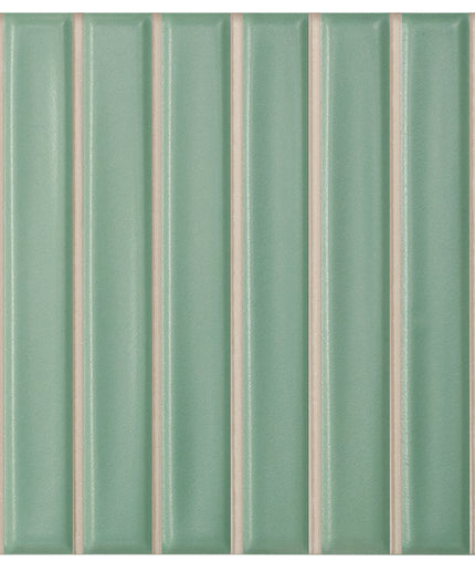 sweet bars ceramic matte tile 5x10 Sage