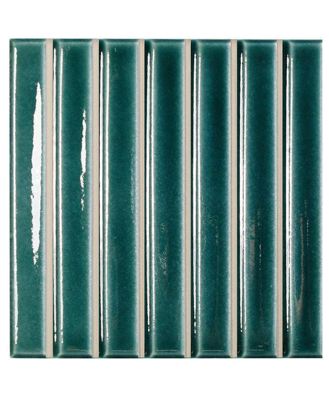 sweet bars ceramic gloss tile 4 6x4 6 Teal