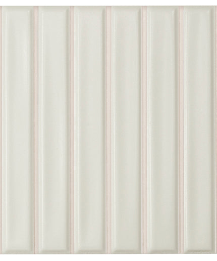 sweet bars ceramic matte tile 5x10 White