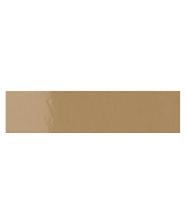 senape 2x10 subway tile glossy