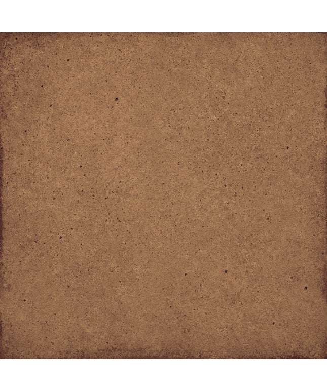 A square brown textured surface with a distressed, vintage paper or stone-like finish and darker worn edges.