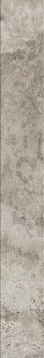 Rectangular silver cross cut tile with textured stone finish, ideal for floors or backsplash.