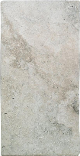 rectangular silver cross cut tile with natural stone texture, suitable for floor or wall