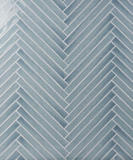 sky 2x20 herringbone tile