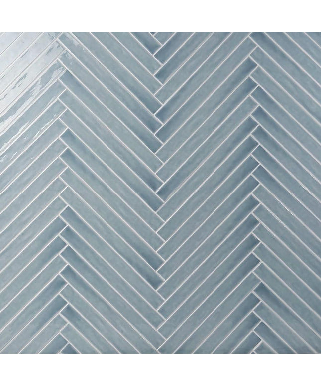 sky 2x20 herringbone tile