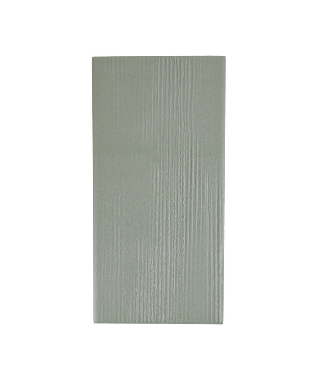 Sage mist 3x7 inch porcelain tile with subtle textured surface, ideal for kitchen backsplash or bathroom walls.