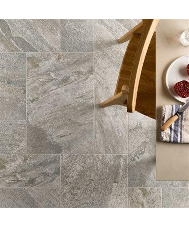 storm grey floor tiles french pattern